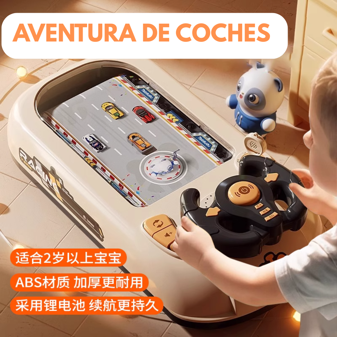 Juego De Carreras De Coches De Aventura Con Volante 🚗
