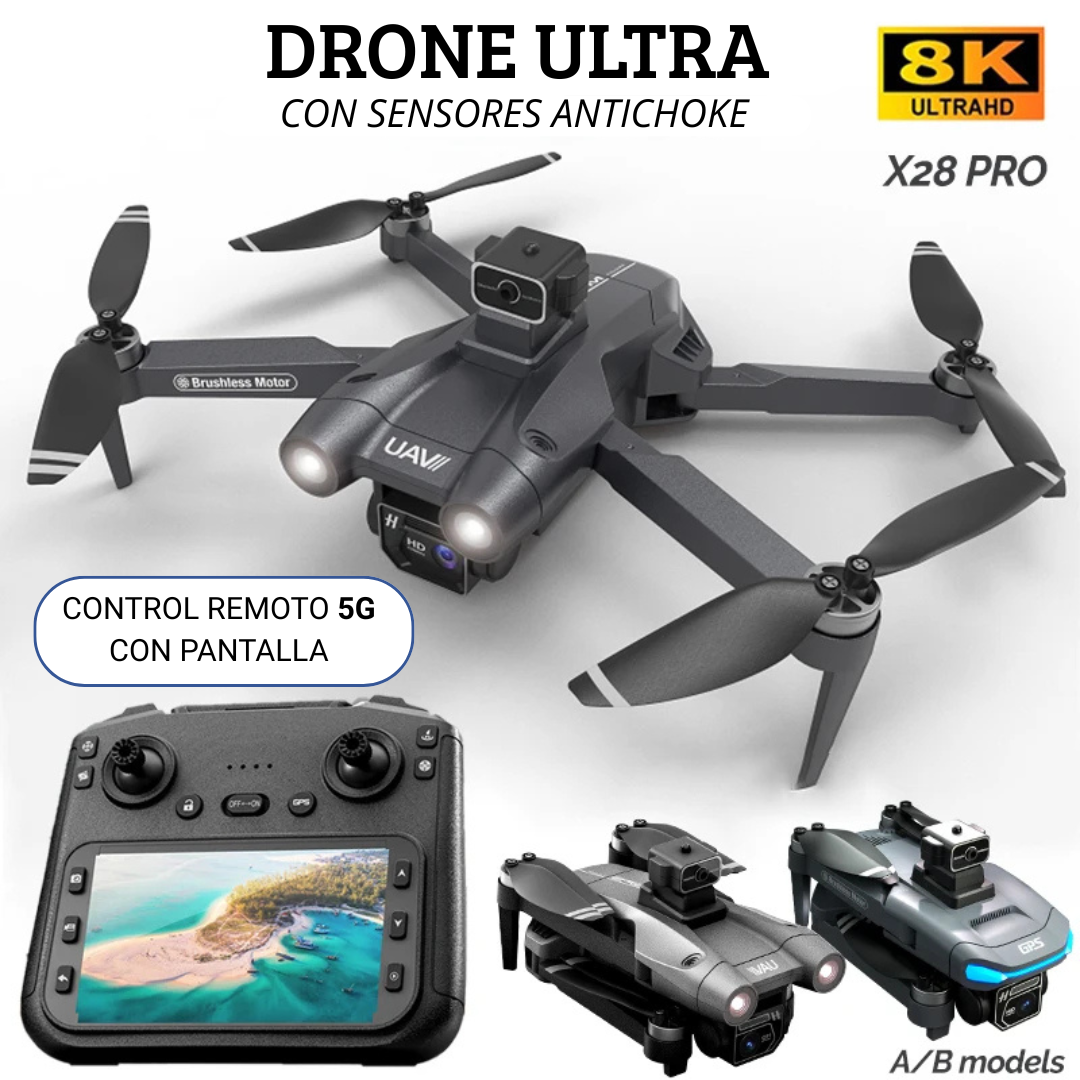 DRONE ULTRA 🚀 , CON RATREADOR GPS , 40 MINUTOS DE VUELO , 400 MTRS DE ALTURA