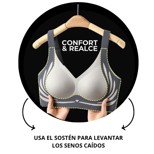 Sujetador Push-Up sin Aros | Realce Natural y Comodidad