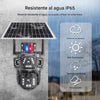 NUEVA CÁMARA TRIPLE LENTE DELUXE-Con panel solar e IA  4 Reseñas